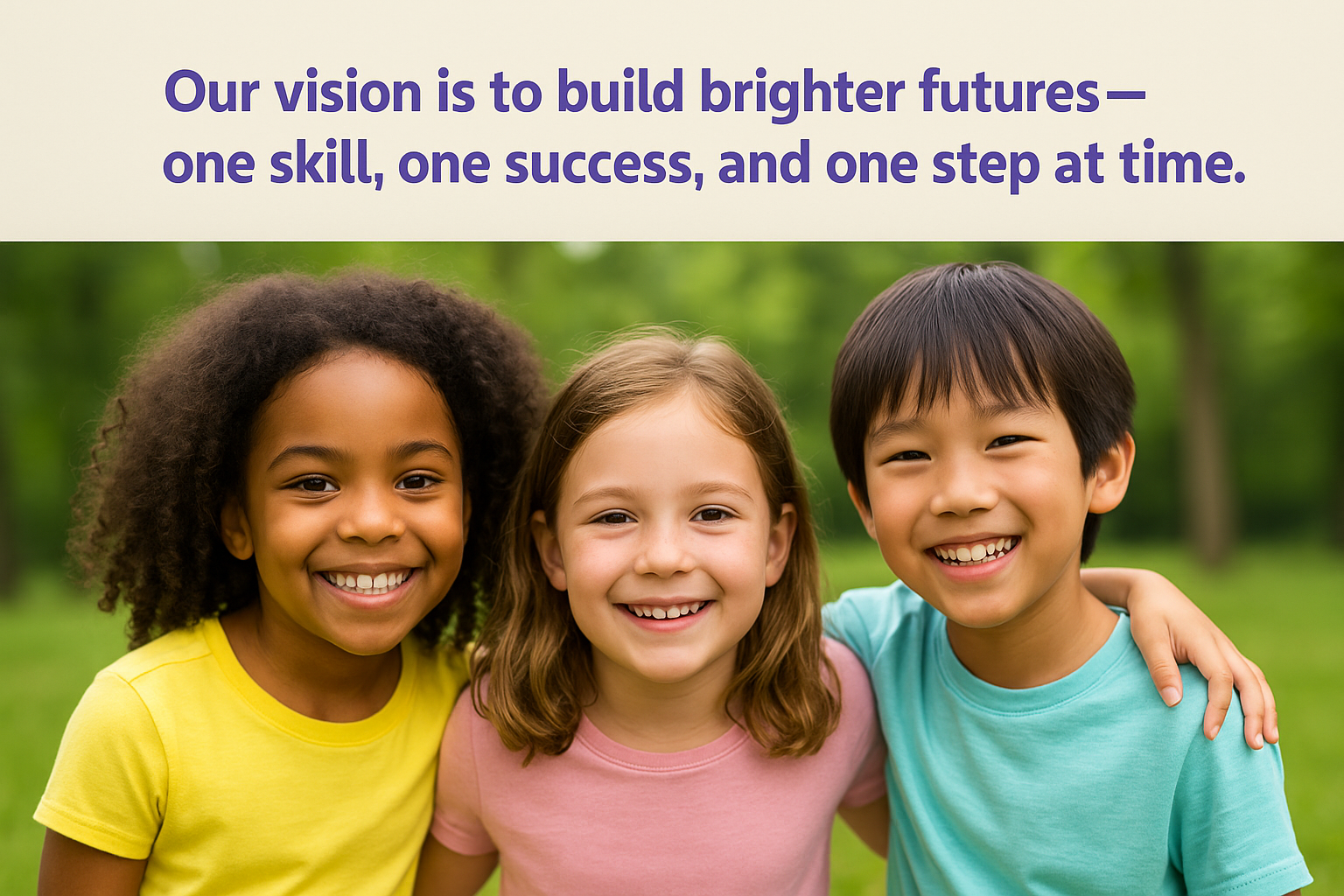 Our vision banner