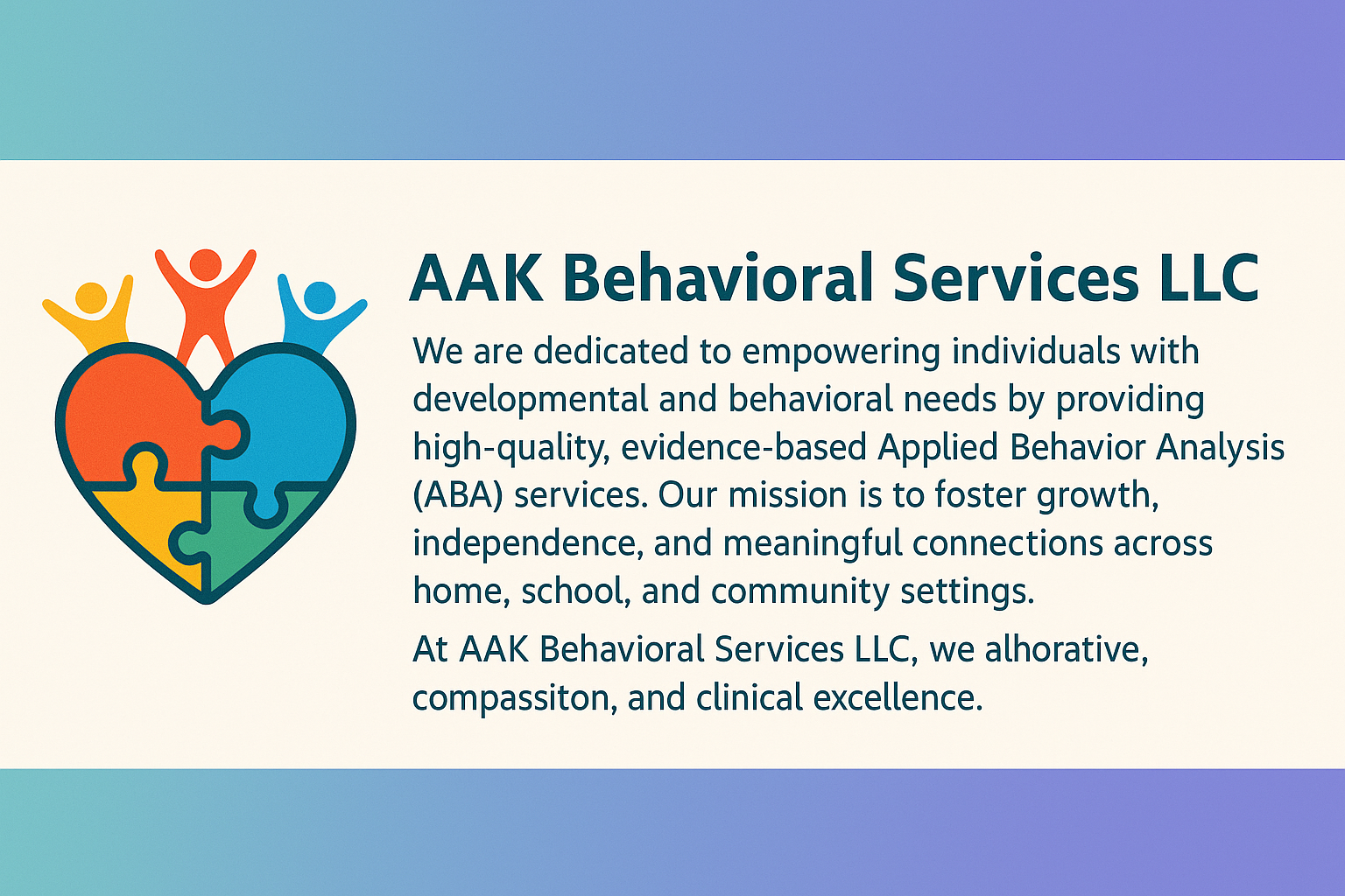 Family-centered banner